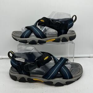 Keen Sandals Mens 9 Blue Strappy Sport Hiking Blue